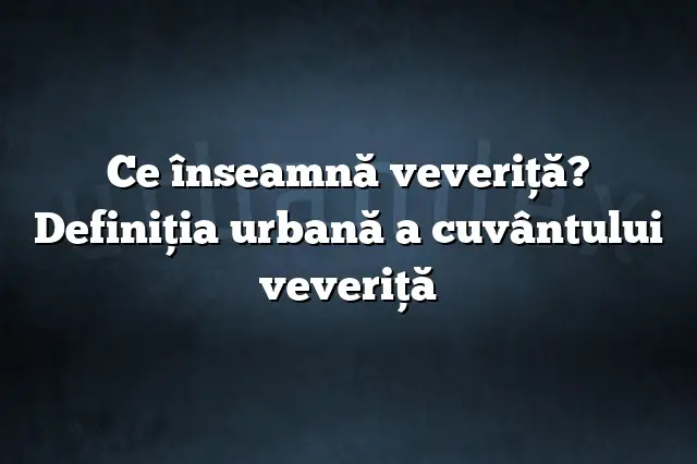 Ce înseamnă veveriţă? Definiția urbană a cuvântului veveriţă